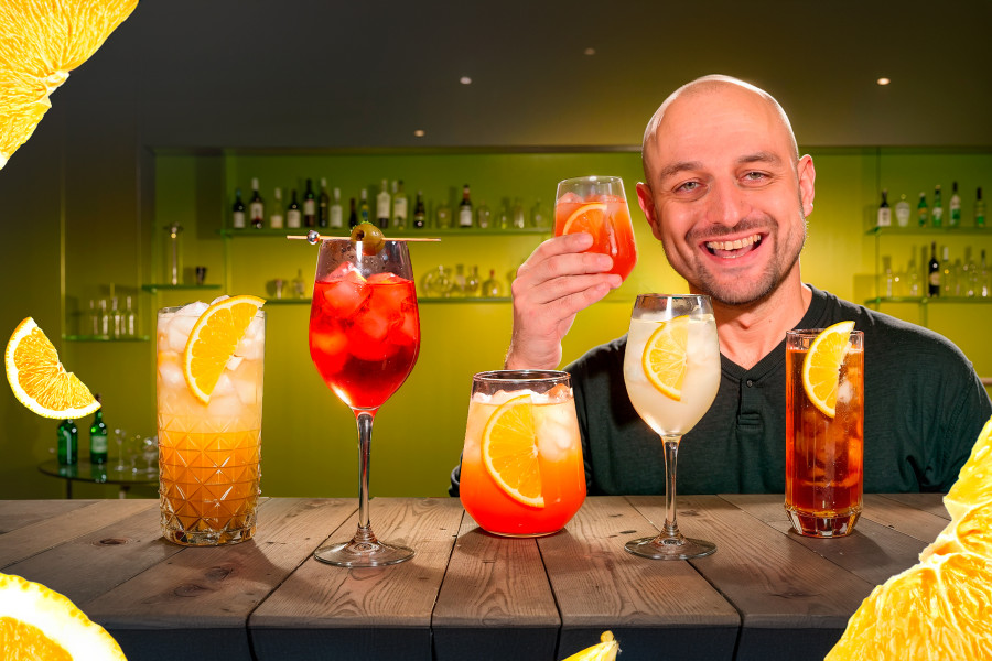 Aperol Spritz (5 versions)