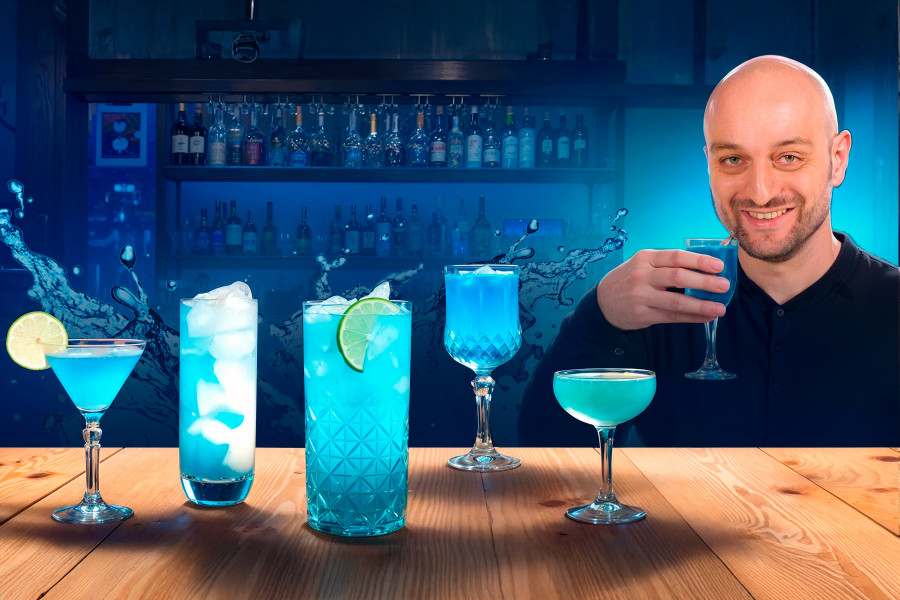 Blue Cocktails